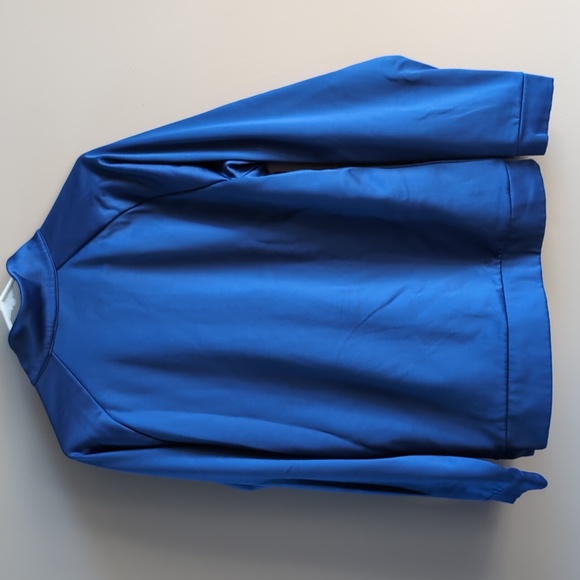 Nike Dri Fit Chicago Cubs Blue Baseball Quarter Zip Pullover Sweatshirt Mens M - Picture 9 of 10